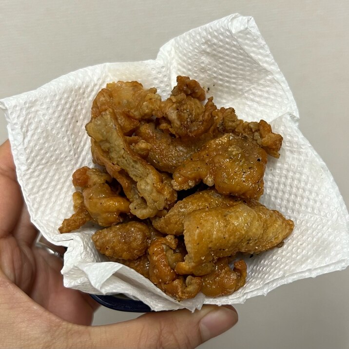 【捨てないで】鶏皮チップand鶏油